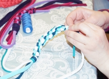 Textilékszer-készítő workshop 2017.03.04.