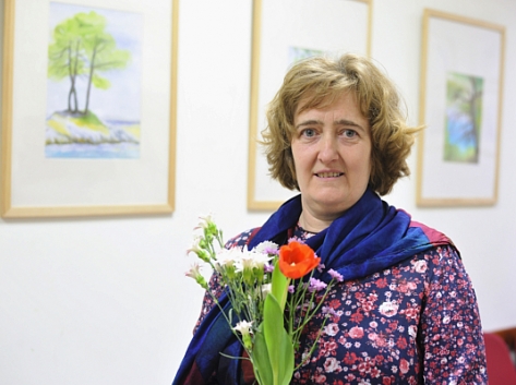 Textil workshop és tengernyi virág