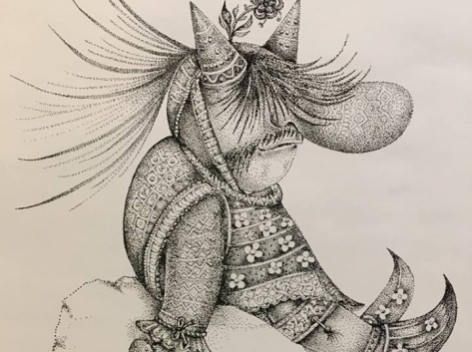 MŰHELYLÁTOGATÁSON JÁRTUNK BERECZKY ILDIKÓ GRAFIKUSMŰVÉSZNÉL